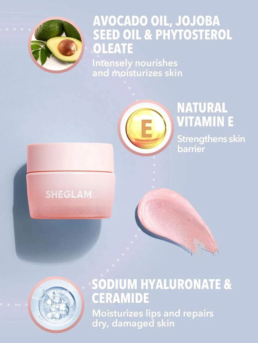 SHEGLAM كريم العناية بالشفاه Pillow Lips