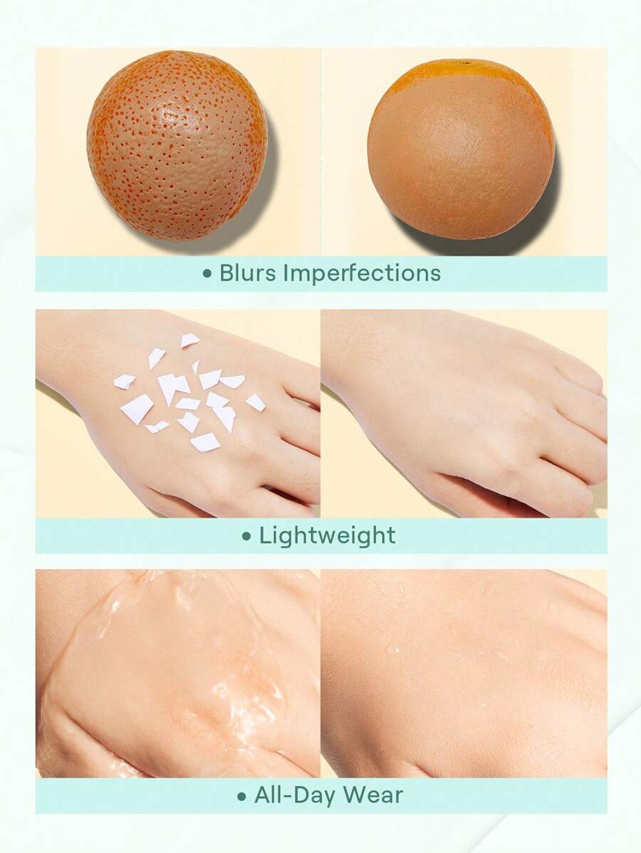 SHEGLAM جل خفيف بلون بيج يساعد على تصغير مظهر المسام