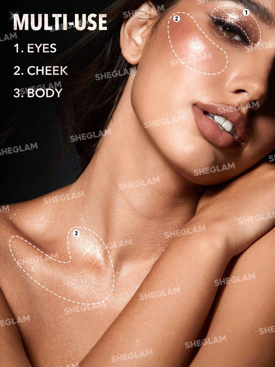 SHEGLAM ظلال العيون Gleam Chaser-Brown Sugar