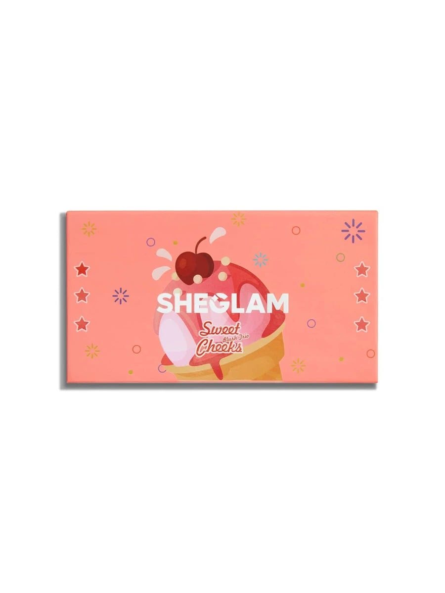 SHEGLAM Sweet Cheeks Blush Trio أحمر خدود ثلاثي بتركيبة ناعمة