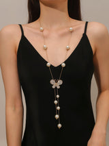 1Pc New European and American Style Fashion Sweater Chain Long Necklace
