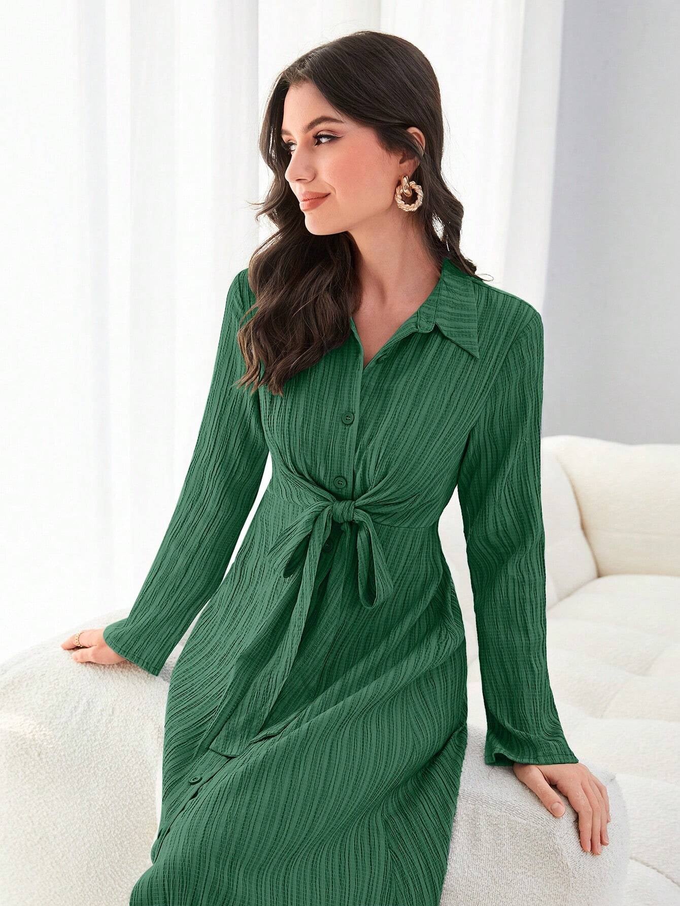 Mulvari Solid Color Strappy Dress