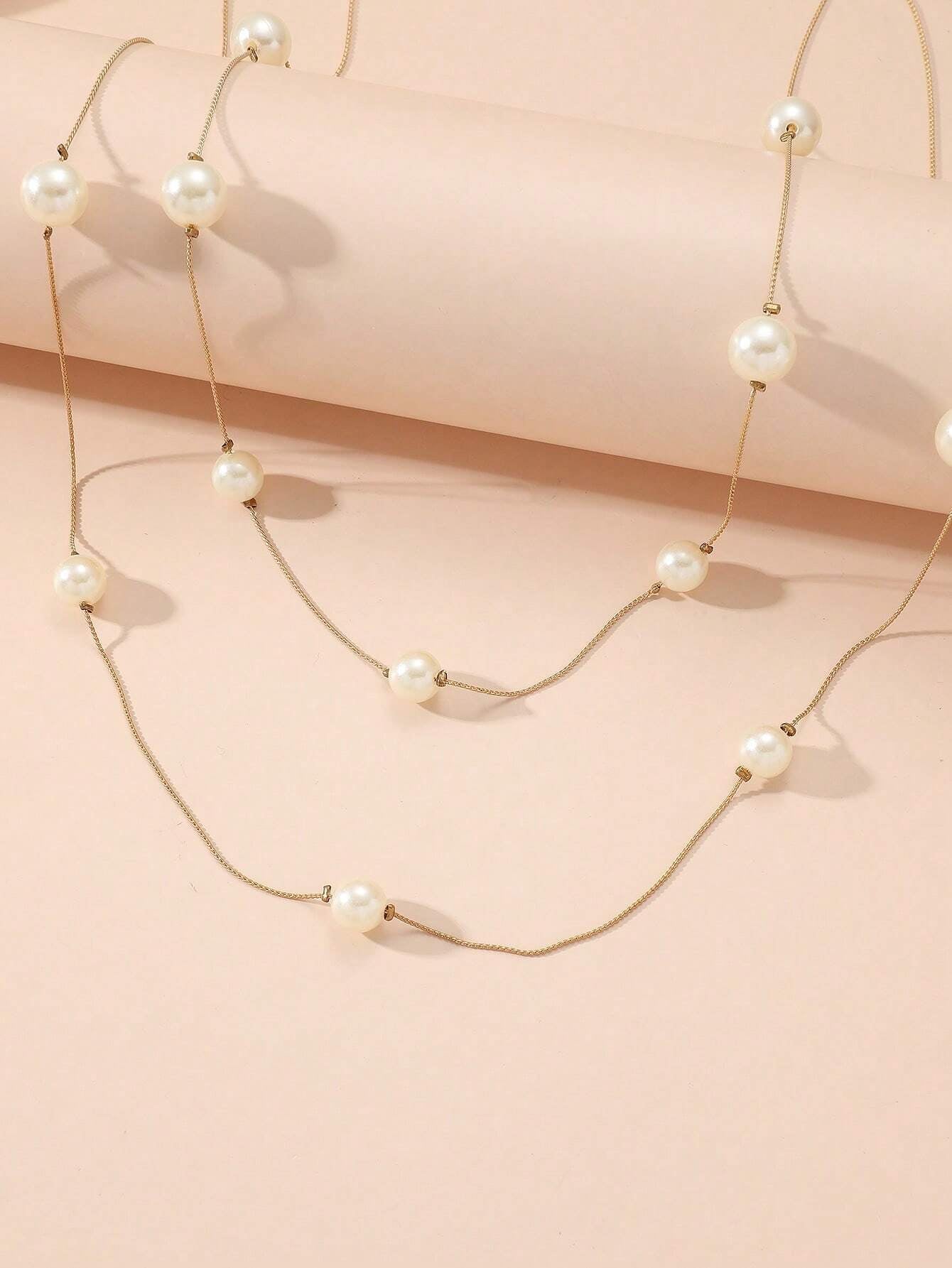 Crystal Decor Layered Necklace