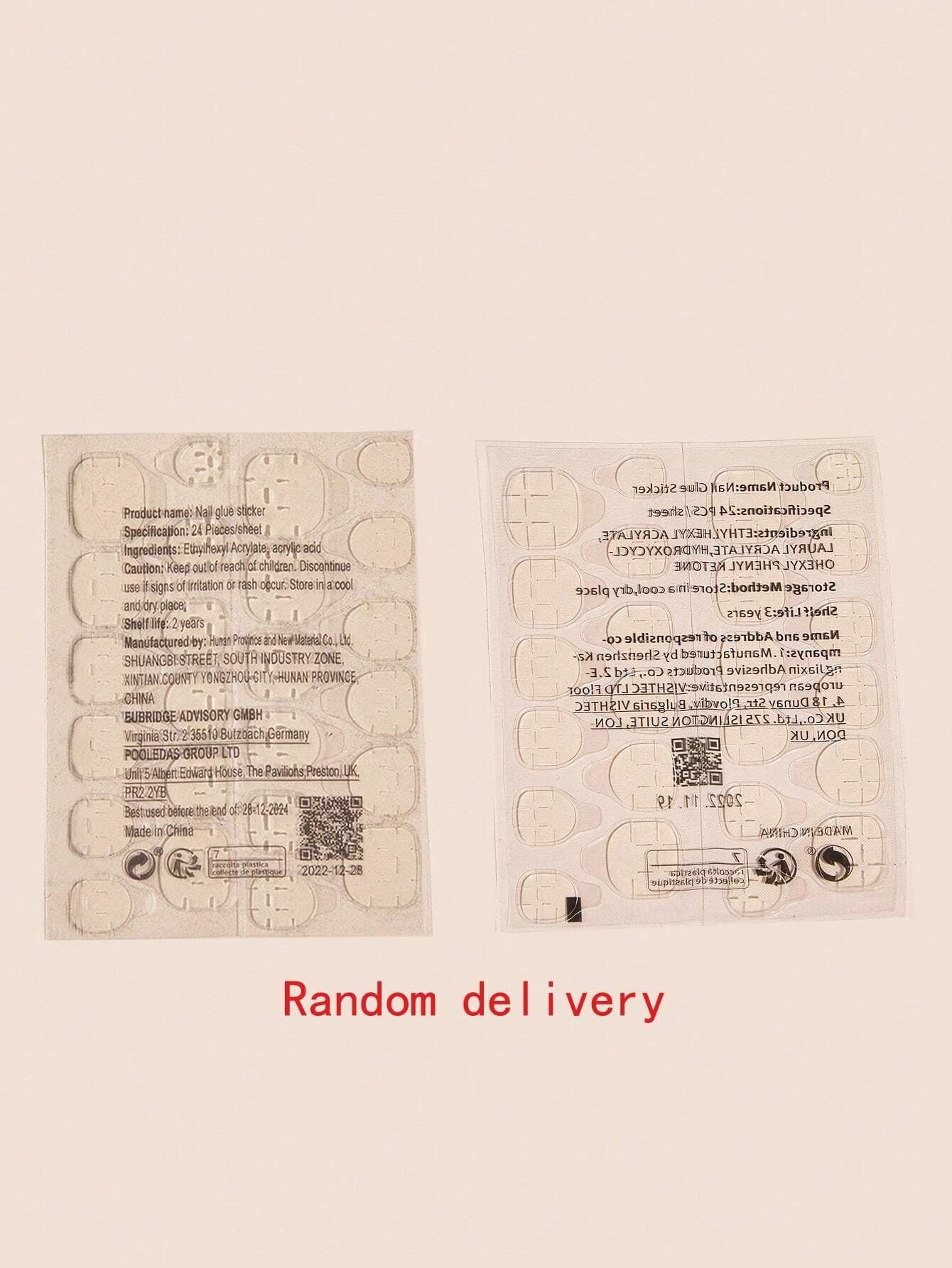 Transform Your Nails with 24Pcs Short Square Burgundy Glossy Solid Fake Nail & 1Sheet Tape & 1Pc Nail File