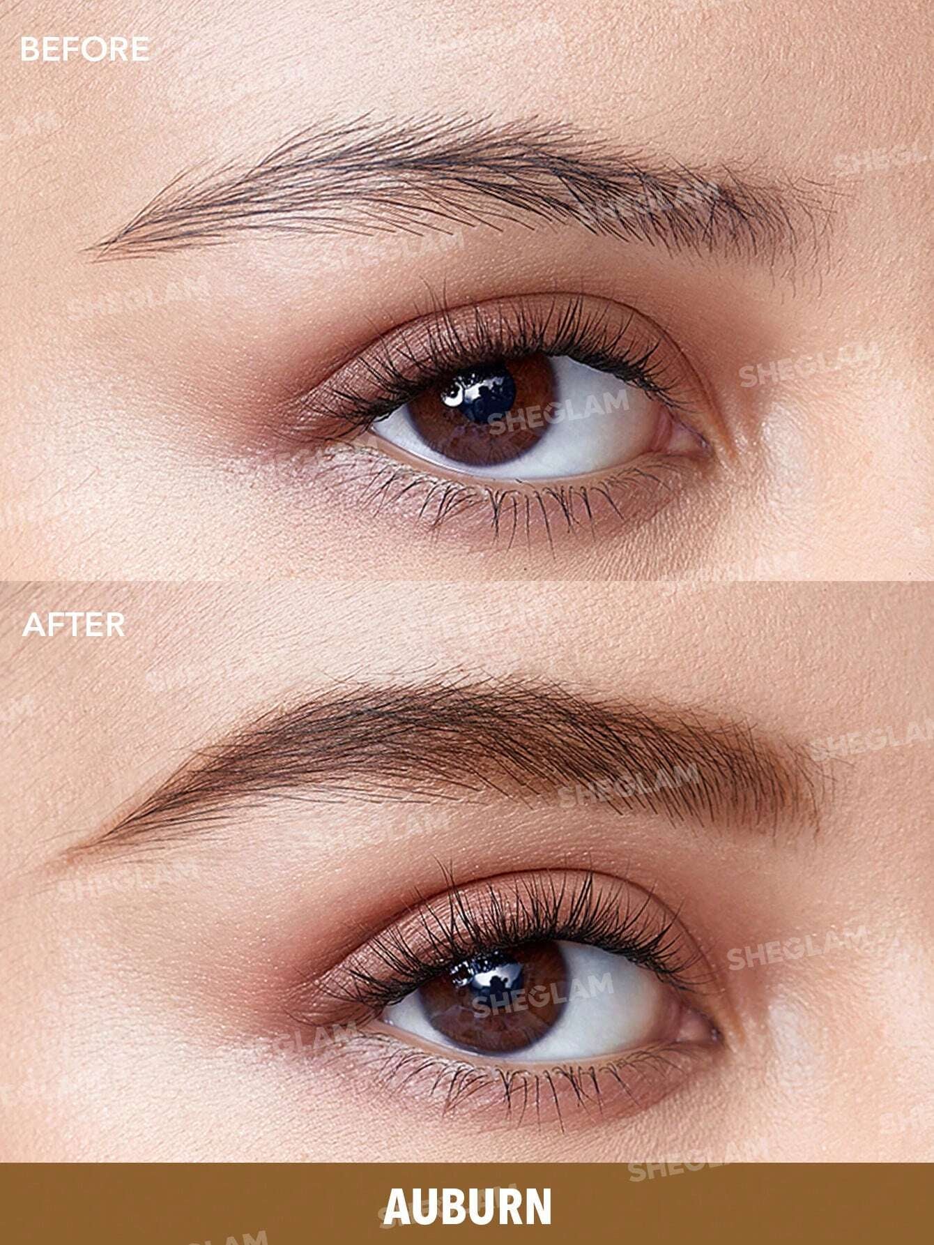 SHEGLAM Genius Eyebrow Stamp-Espresso Natural Eyebrow Powder Easy to Use One Step Eyebrow Shaping Kit Eyebrow Stencil Kit Eye Make up Black Friday Sale Eyebrow