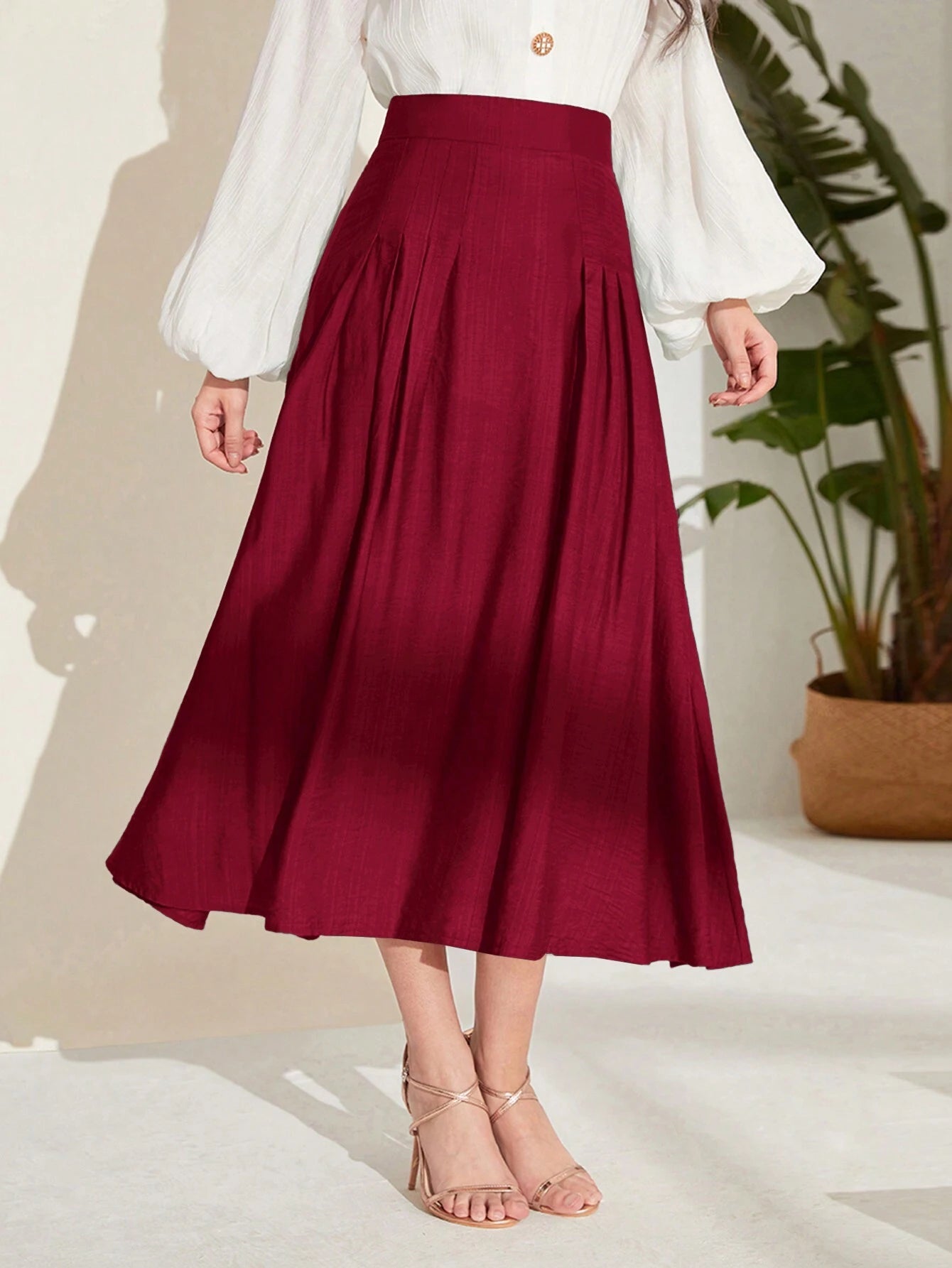 Modely Women'S Flowy Maxi Skirt