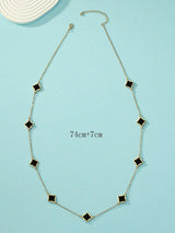 1Pc Fashion Iron Alloy Geometric Decor Long Necklace for Women for Daily Life