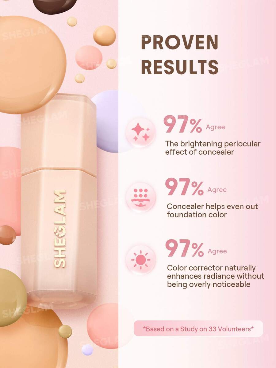 SHEGLAM Hideaway كونسيلر تغطية كاملة