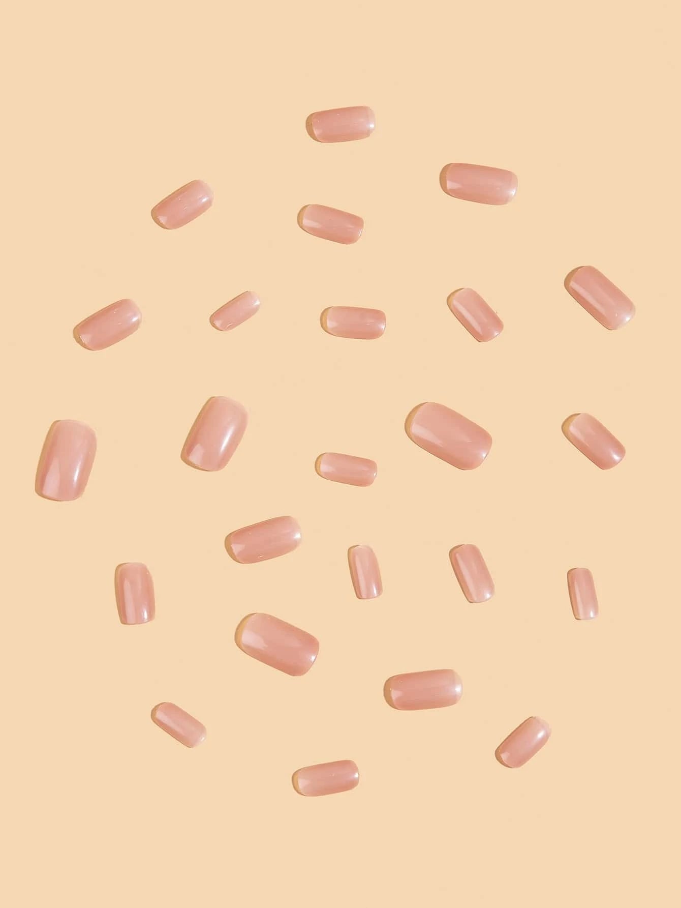 Transform Your Nails with 24Pcs Short Square Burgundy Glossy Solid Fake Nail & 1Sheet Tape & 1Pc Nail File