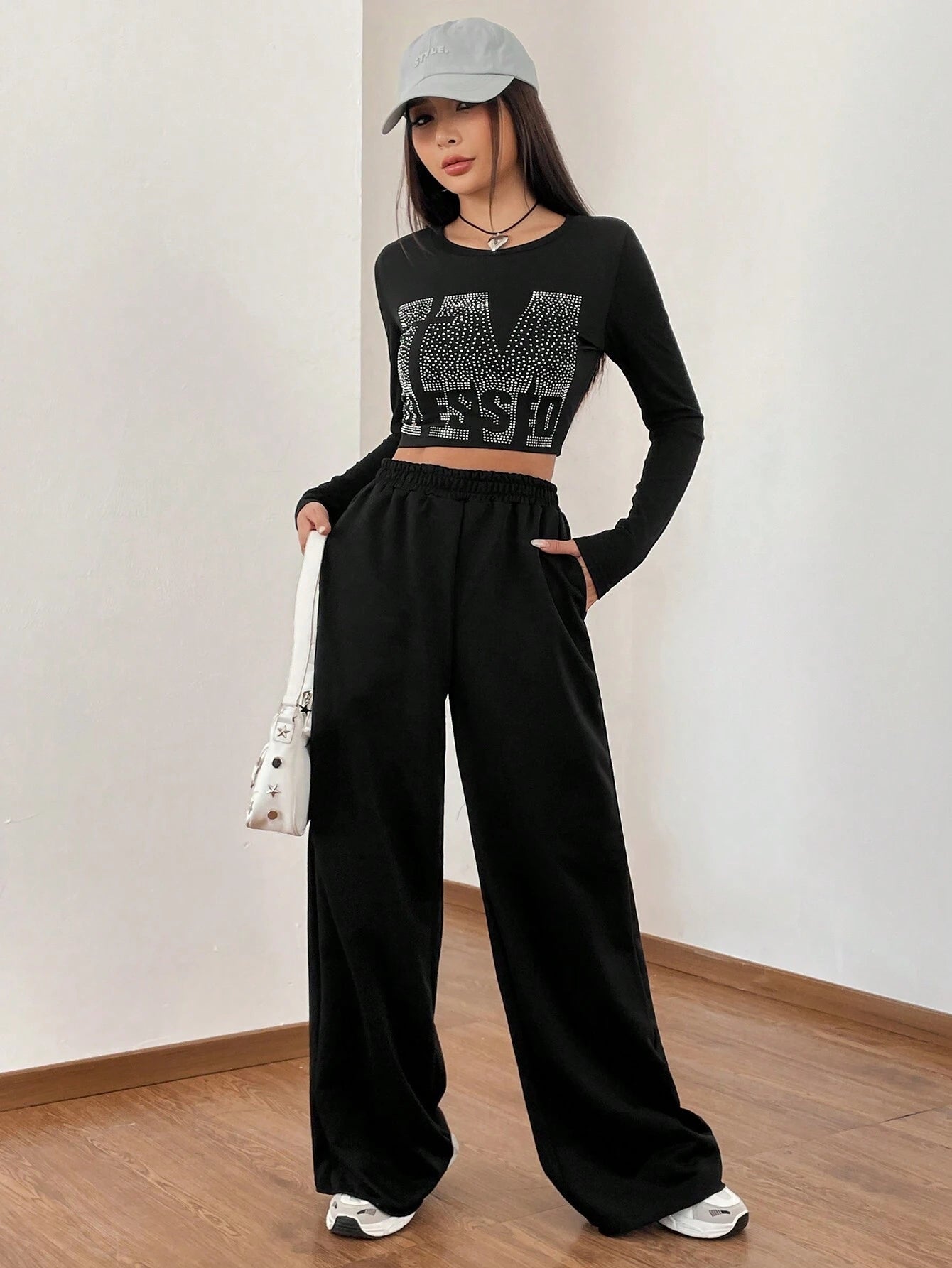 Ezwear Valentine'S Day Women'S Elastic Waist Sweatpants, Letter Printed
