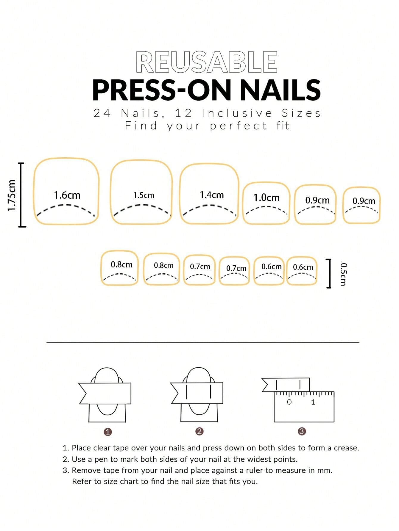 Upgrade Your Look with 24Pcs Short Square Sheer Full Cover Fake Toenail Press-On Pedicure Gel Nails Kit