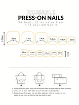 Transform Your Nails with 24Pcs Medium Square Glitter Ombre Fake Toenail & 1Pc Nail File & 1Sheet Tape
