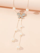 1Pc New European and American Style Fashion Sweater Chain Long Necklace