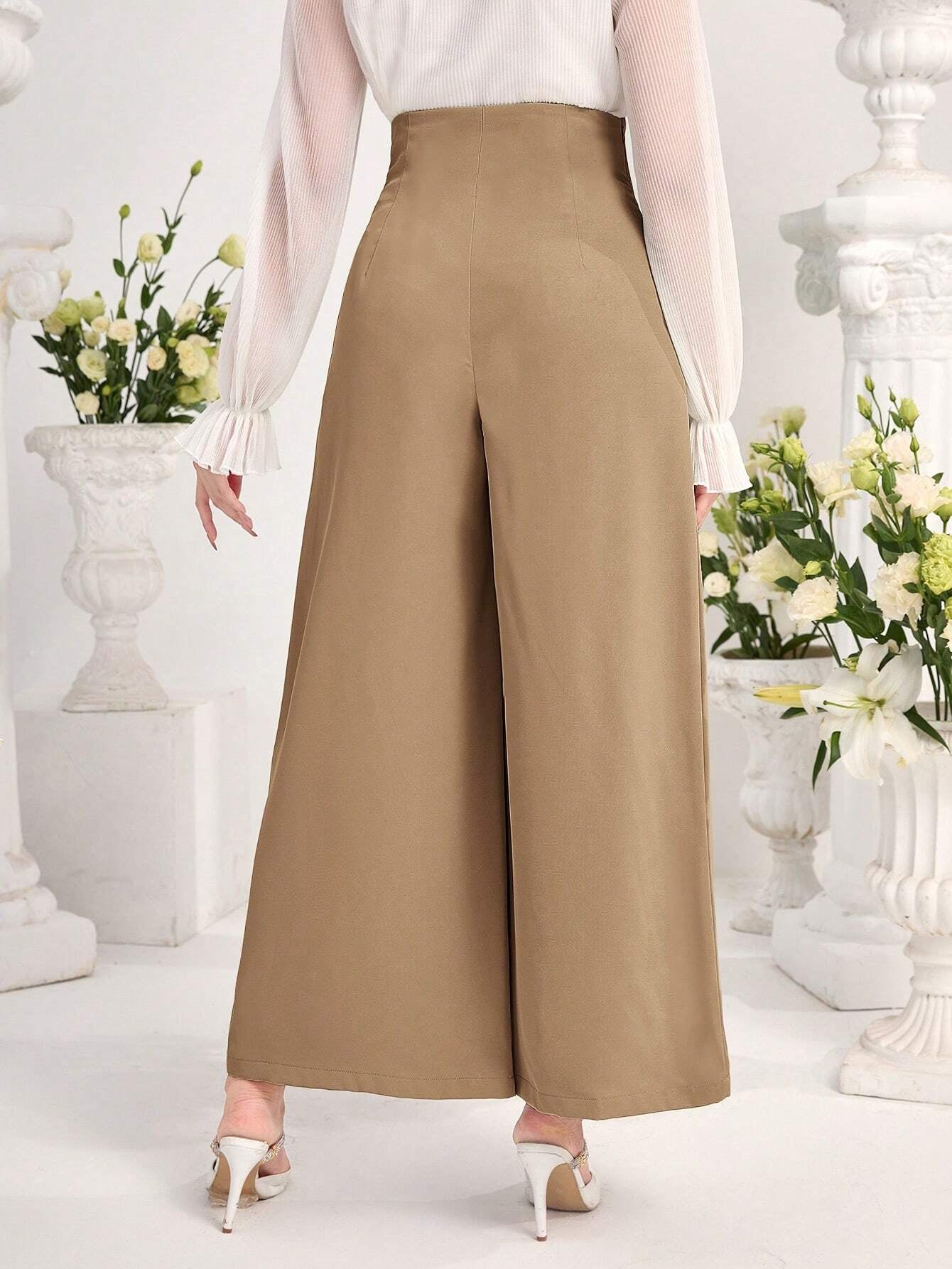 Modely Women'S High-Waisted Wide Leg Pants