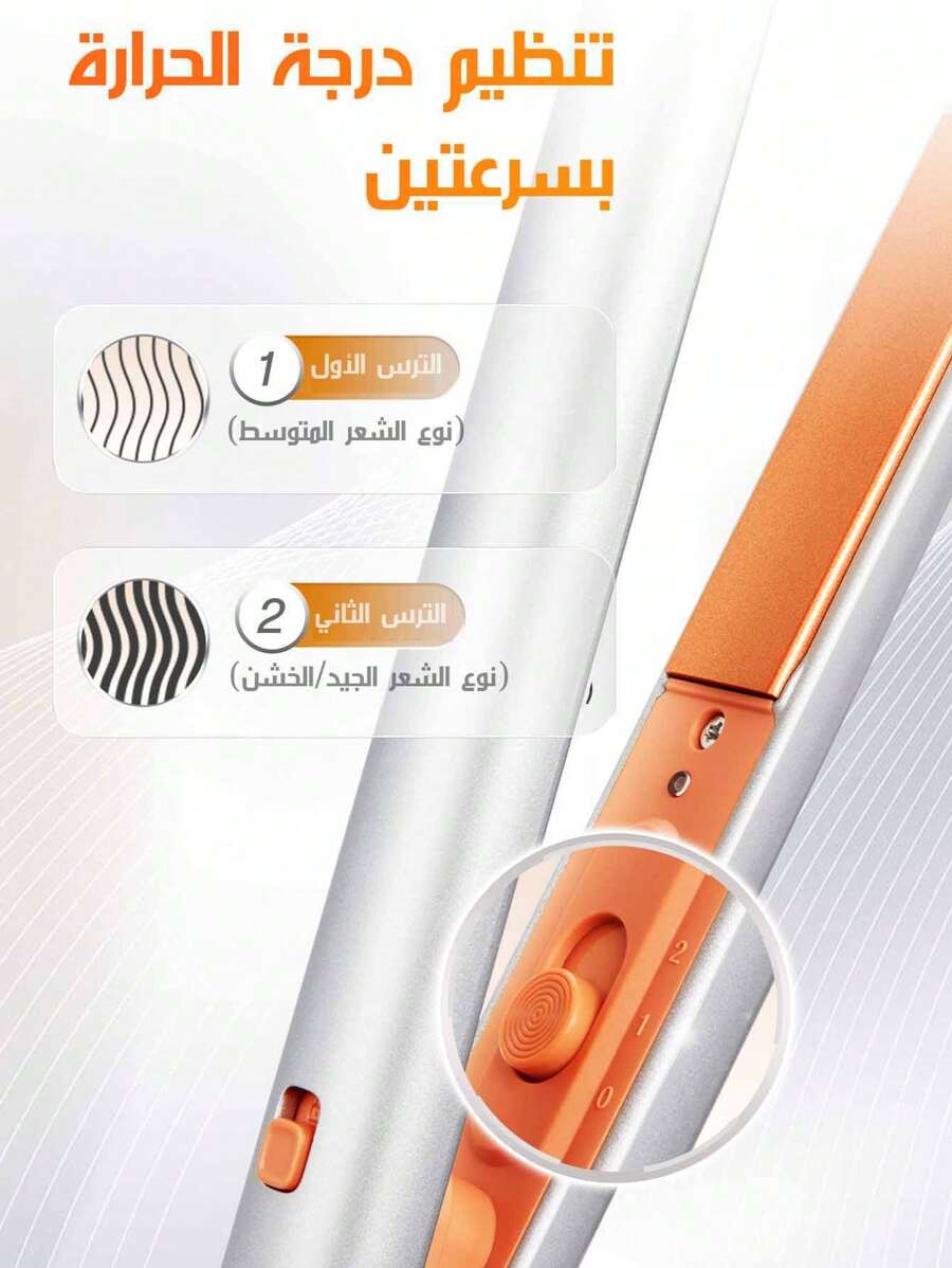 SHEGLAM HAIR الرفيق السفري مكواة الشعر الصغيرة ، مكواة الشعر الصغيرة