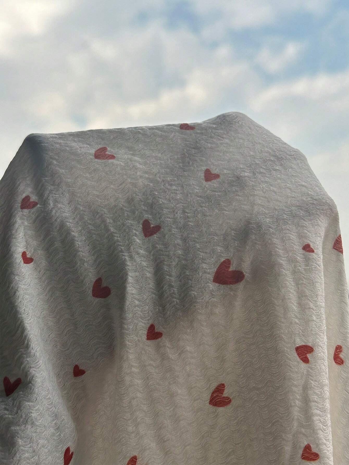Women'S Heart Print Cami Tank Top and Shorts Pajama Set