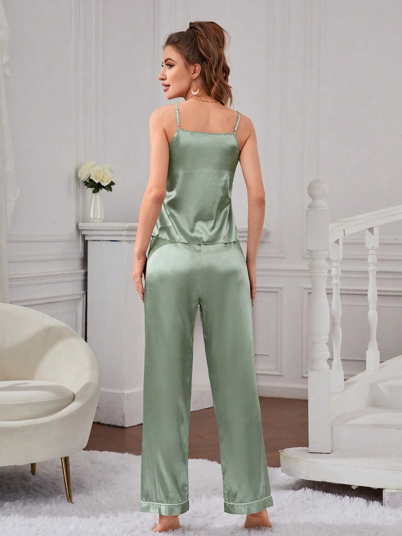 Solid Color Homewear Set
