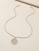 1Pc New European and American Style Fashionable Simple All-Match Pendant Long Necklace