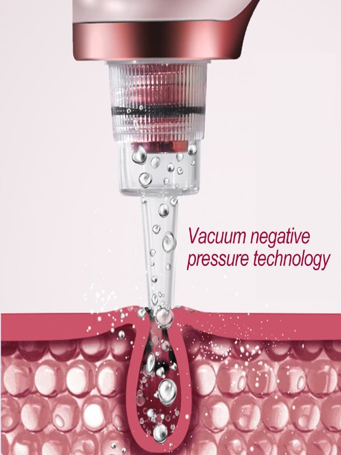 SHEIN USB مكنسة شفط المسام لإزالة الرؤوس السوداء بشحن