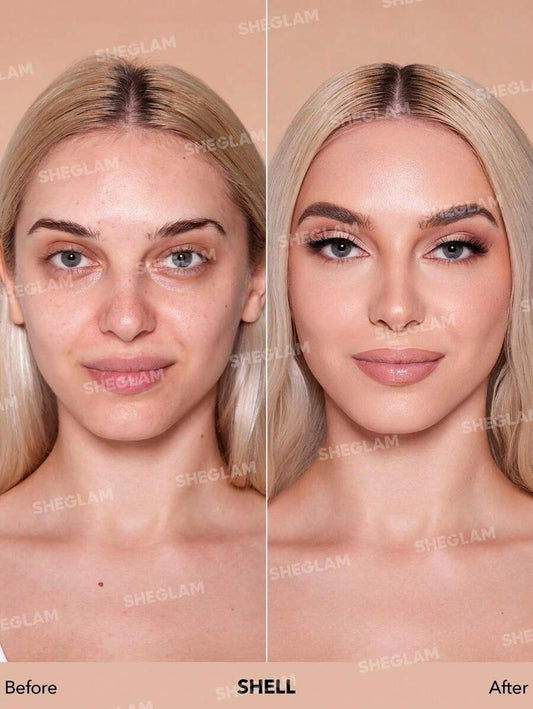 SHEGLAM Shell  عينه كريم أساس ناعم ومرطب لبشرة مثالية