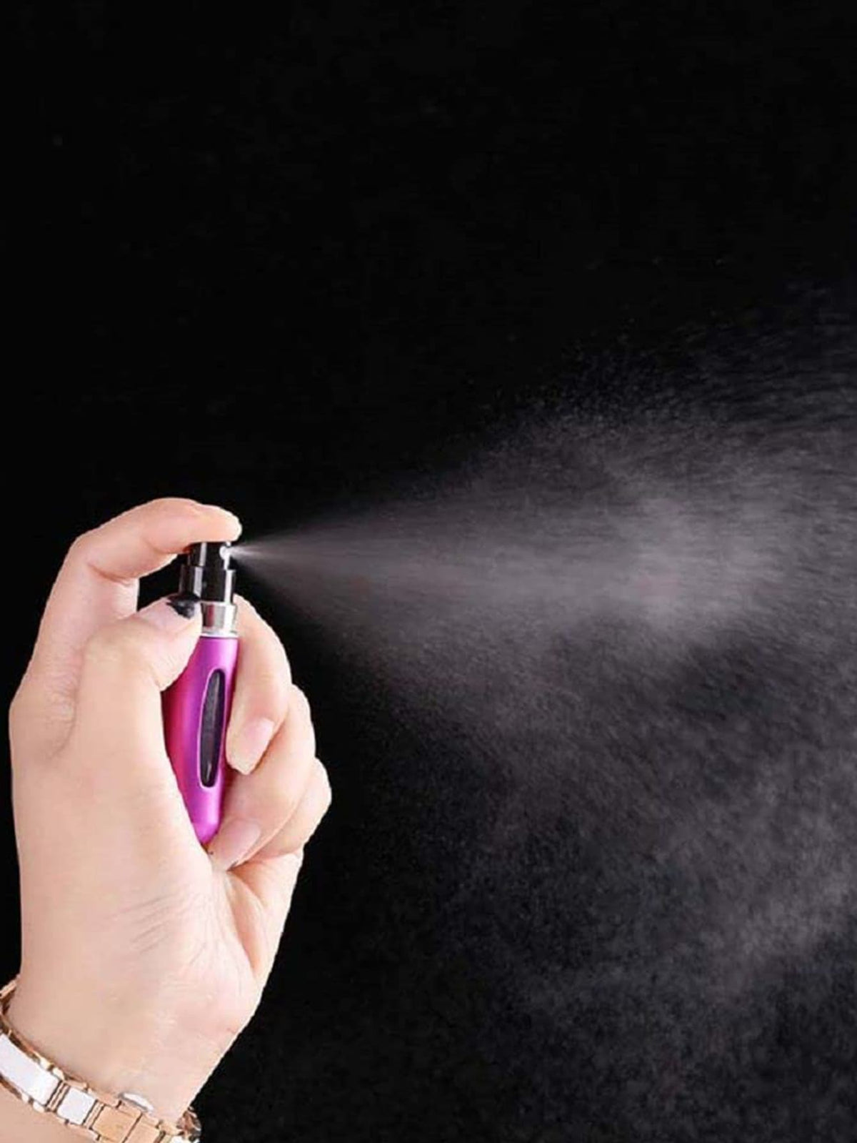 SHEIN زجاجة رذاذ عطر صغيرة قابلة لإعادة التعبئة