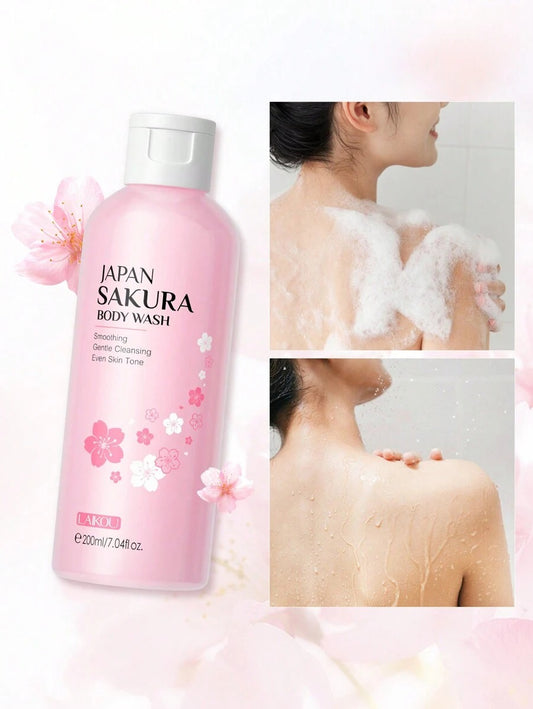 LAIKOU غسول جسم سكورا 200مل مرطب ومضيء