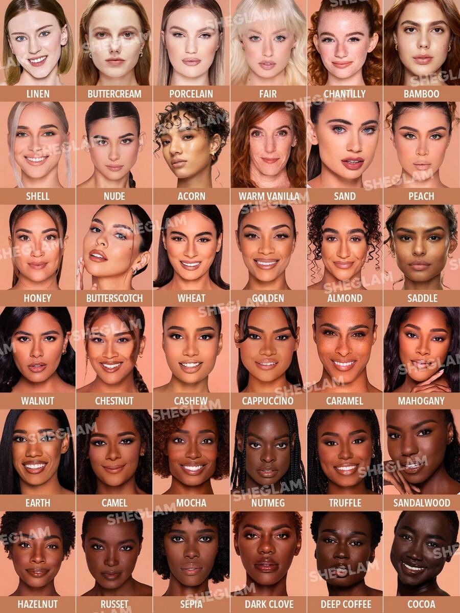 SHEGLAM Saddle كريم أساس مطفي