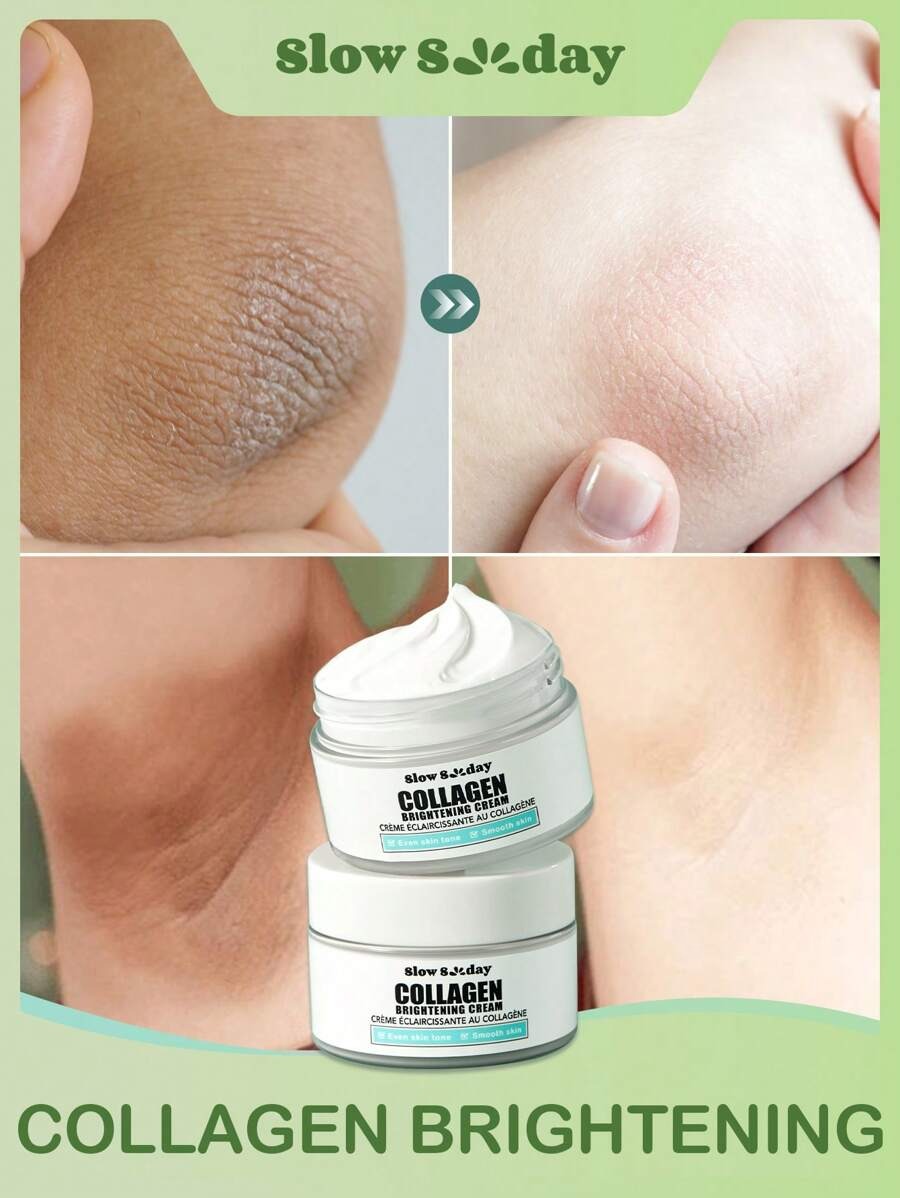 SHEIN SLOWSUNDAY Eكريم تفتيح الكولاجين من والنياسيناميد وفيتامين
