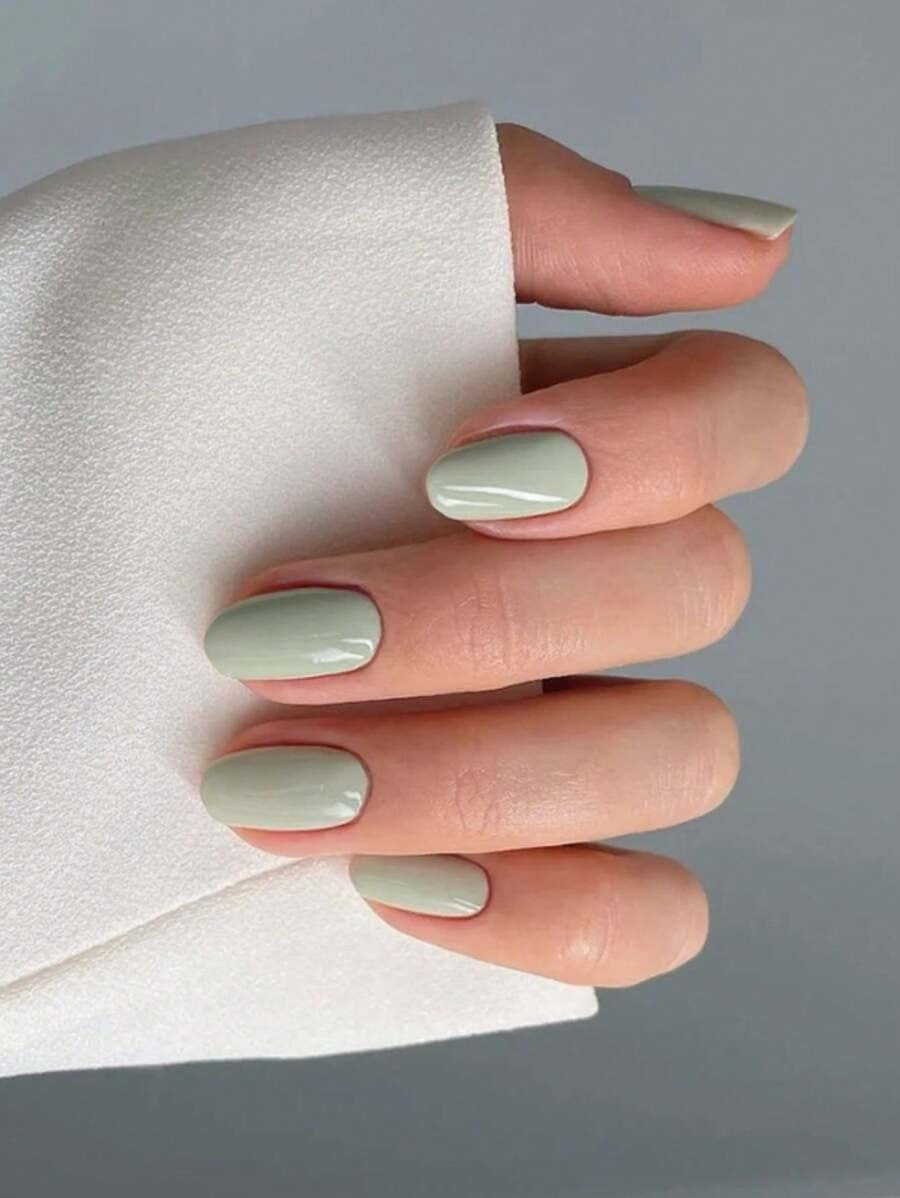 SHEIN طقم أظافر صناعية طويلة – 24 قطعة