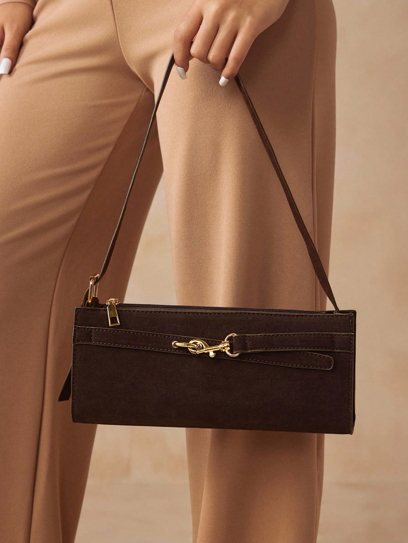 SHEIN SXY حقيبة كتف نسائية أنيقة وعملية للاستخدام اليومي والمكتب والمواعيد
