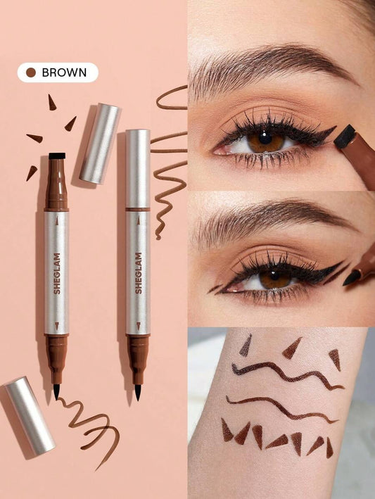 SHEGLAM Wing It كحل سائل بني
