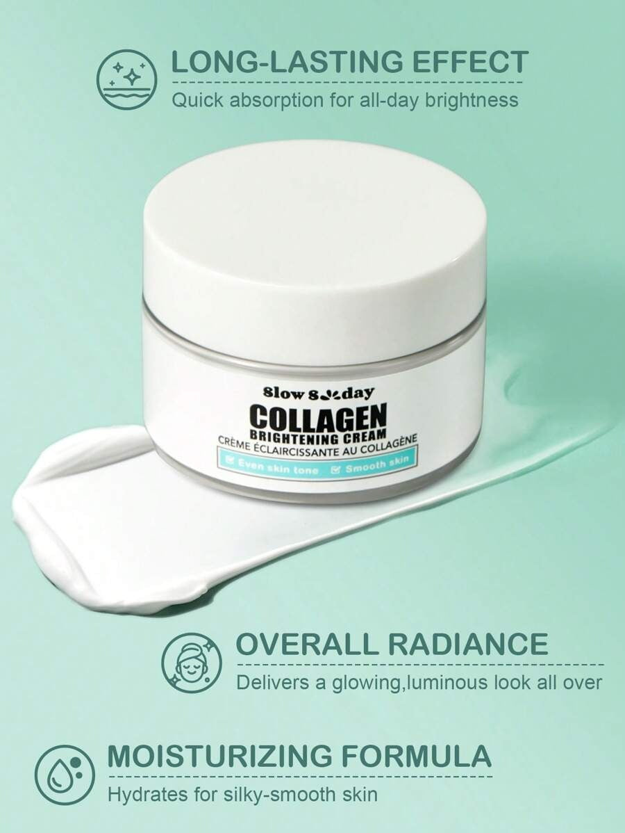 SHEIN SLOWSUNDAY Eكريم تفتيح الكولاجين من والنياسيناميد وفيتامين