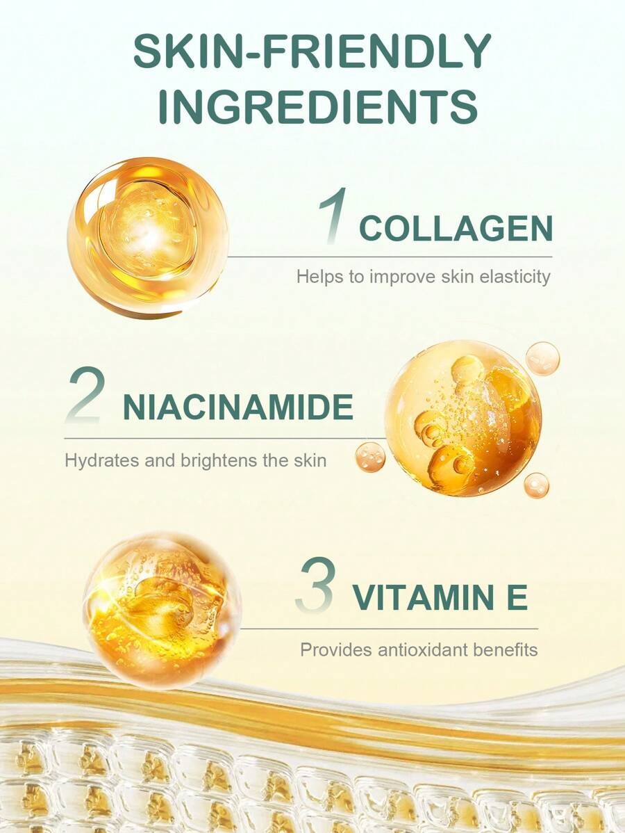 SHEIN SLOWSUNDAY Eكريم تفتيح الكولاجين من والنياسيناميد وفيتامين