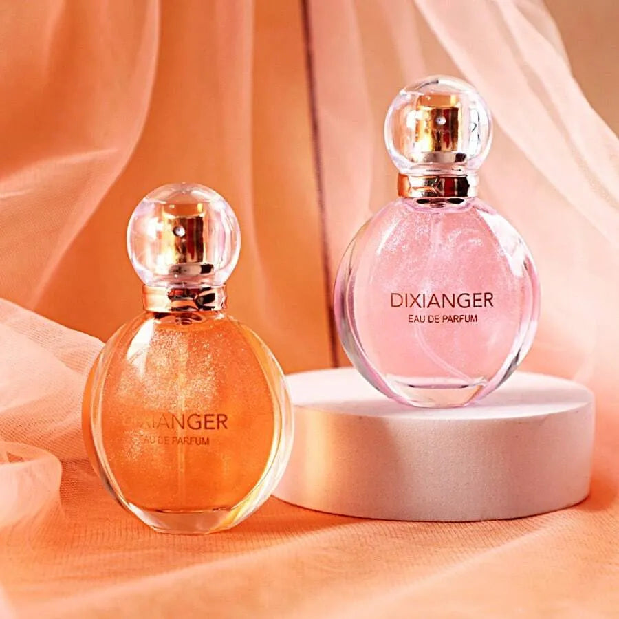 SHEIN عطر نسائي بمسحوق ذهبي برائحة الكاكاو والزهور 30 مل