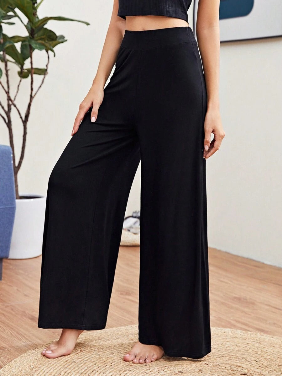 SHEIN  SHEIN Essnce بنطلون  باليزو واسع