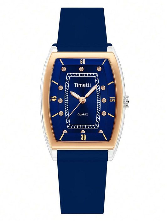 SHEIN ساعة يد نسائية كورية كوارتز بطراز كاجوال