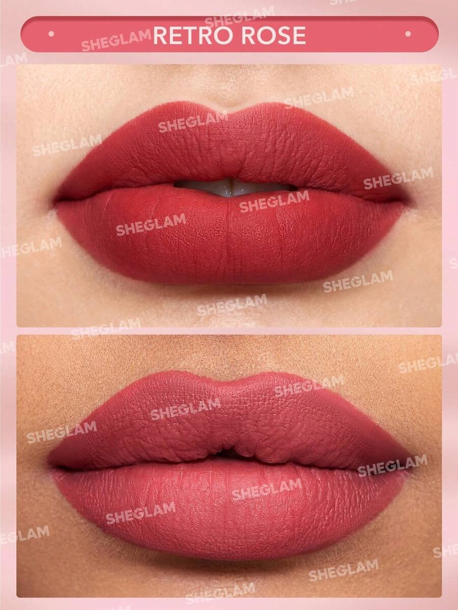 SHEGLAM Retro Rose  أحمر شفاه مات