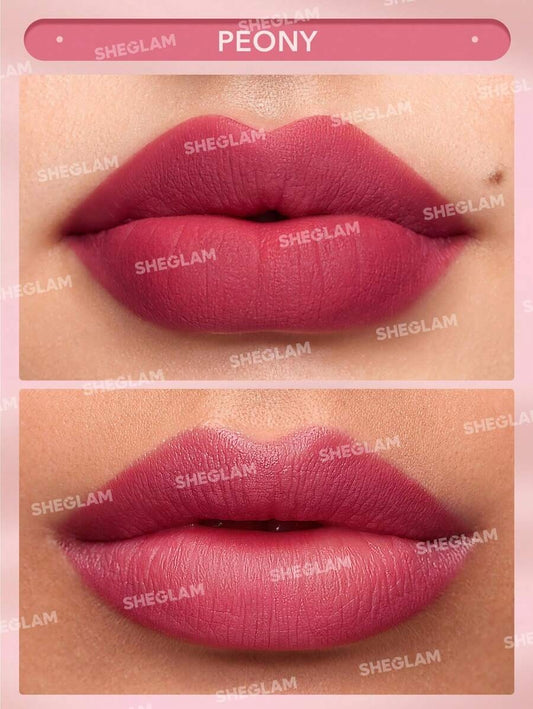 SHEGLAM Peony أحمر شفاه مات