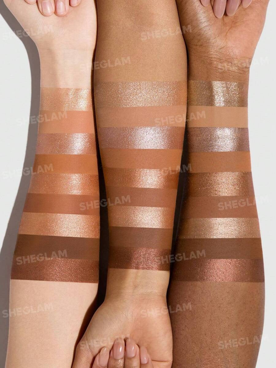 SHEGLAM Golden Mirage باليت ظلال عيون