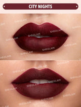 SHEGLAM Matte Allure City Nights أحمر الشفاه لون