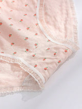 SHEIN طقم 5 سراويل داخلية ناعمة مزينة بفيونكات