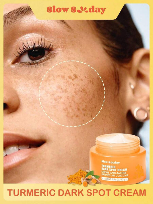 SlowSunday كريم خفيف بالكركم تفتيح طبيعي ونضارة فورية