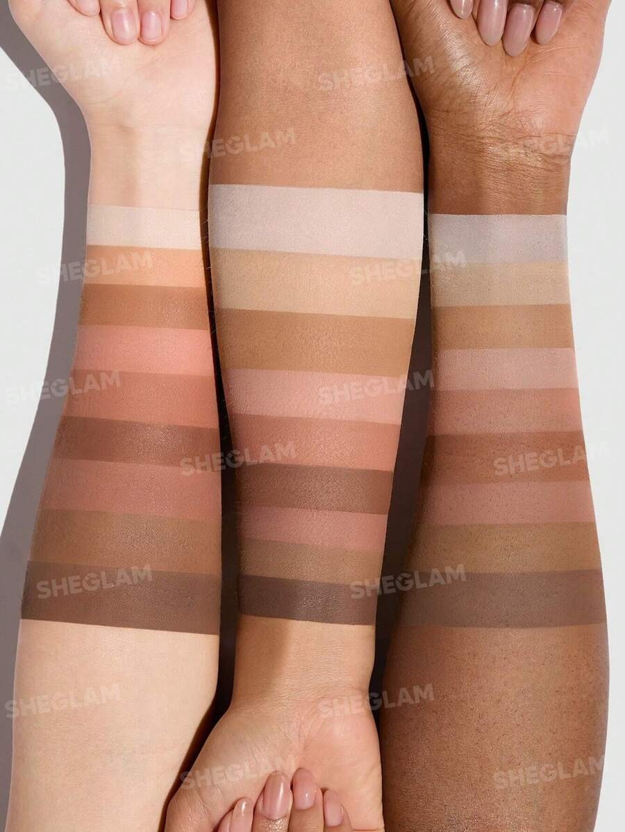 SHEGLAM Forever Matte باليت ظل عيون