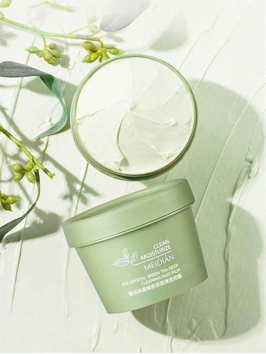 SHEIN SLOWSUNDAY قناع تنظيف عميق بالطين للوجه والجسم