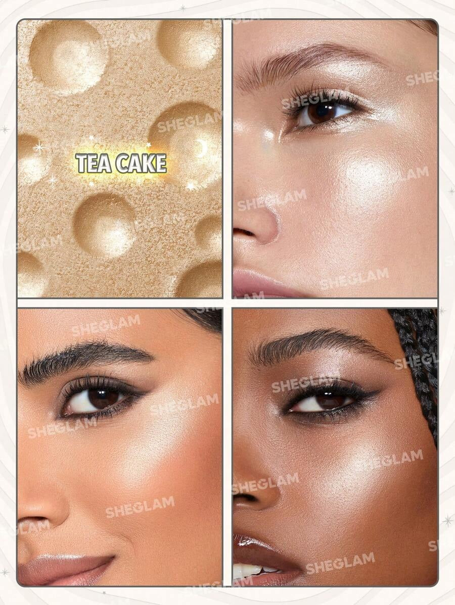 SHEGLAM Lunar Glow Tea Cake بودرة هايلايتر