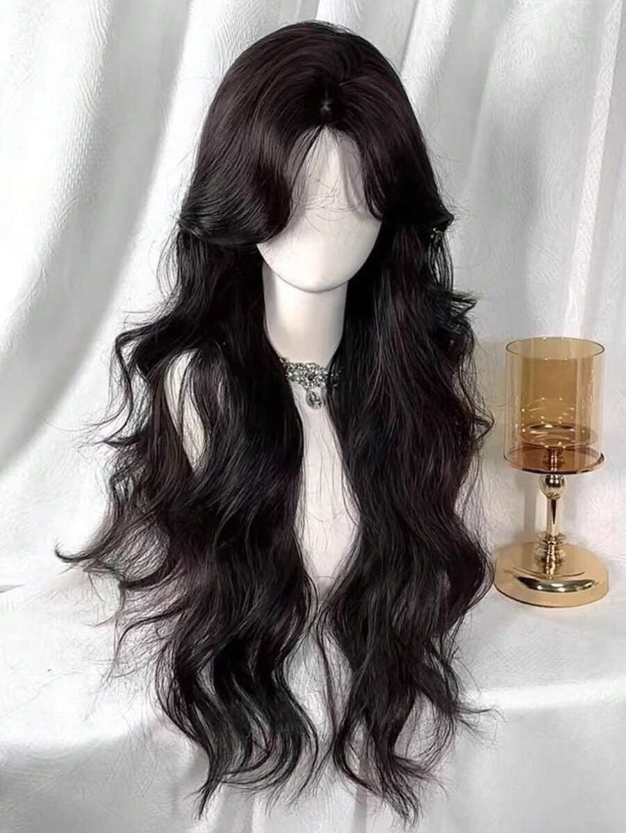 SHEIN باروكة شعر طويل مموج