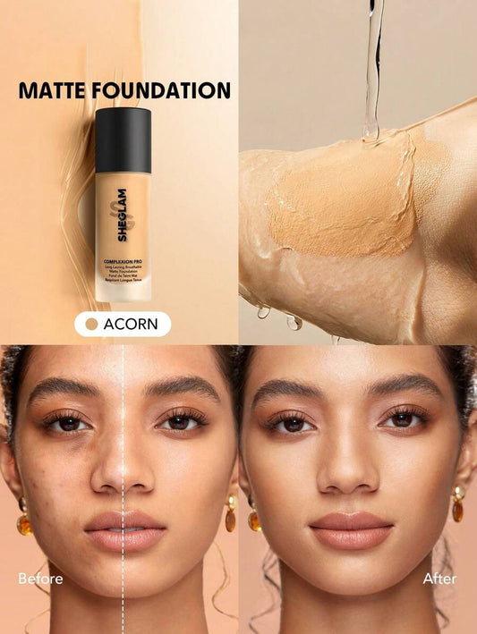 SHEGLAM Acorn كريم أساس سائل