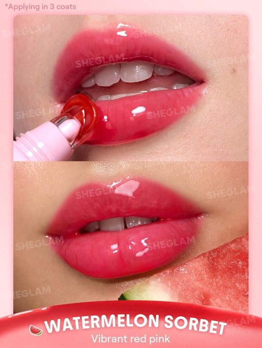 SHEGLAM Watermelon Sorbet ملمع شفاه بملمس كريمي