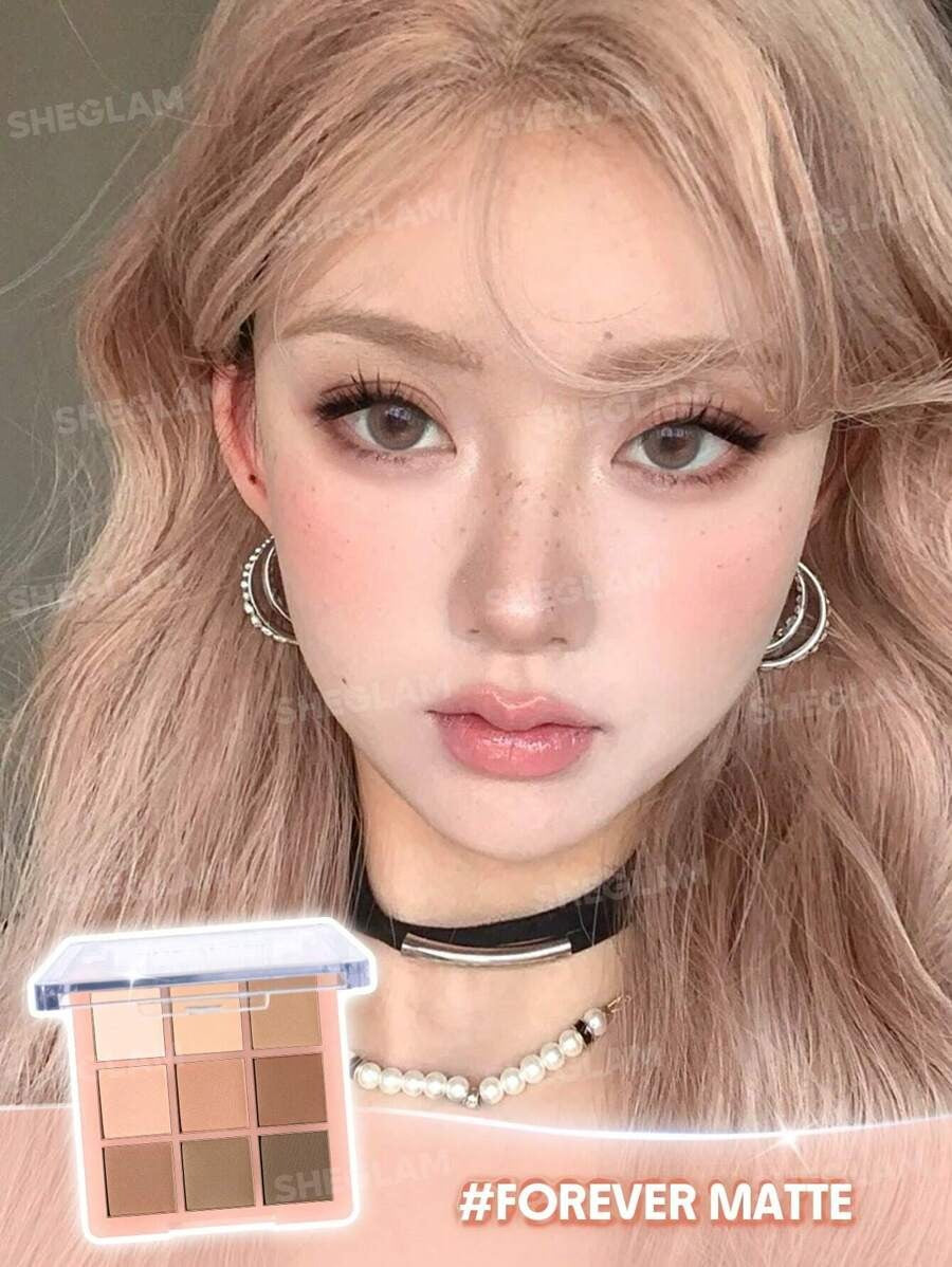 SHEGLAM Forever Matte باليت ظل عيون