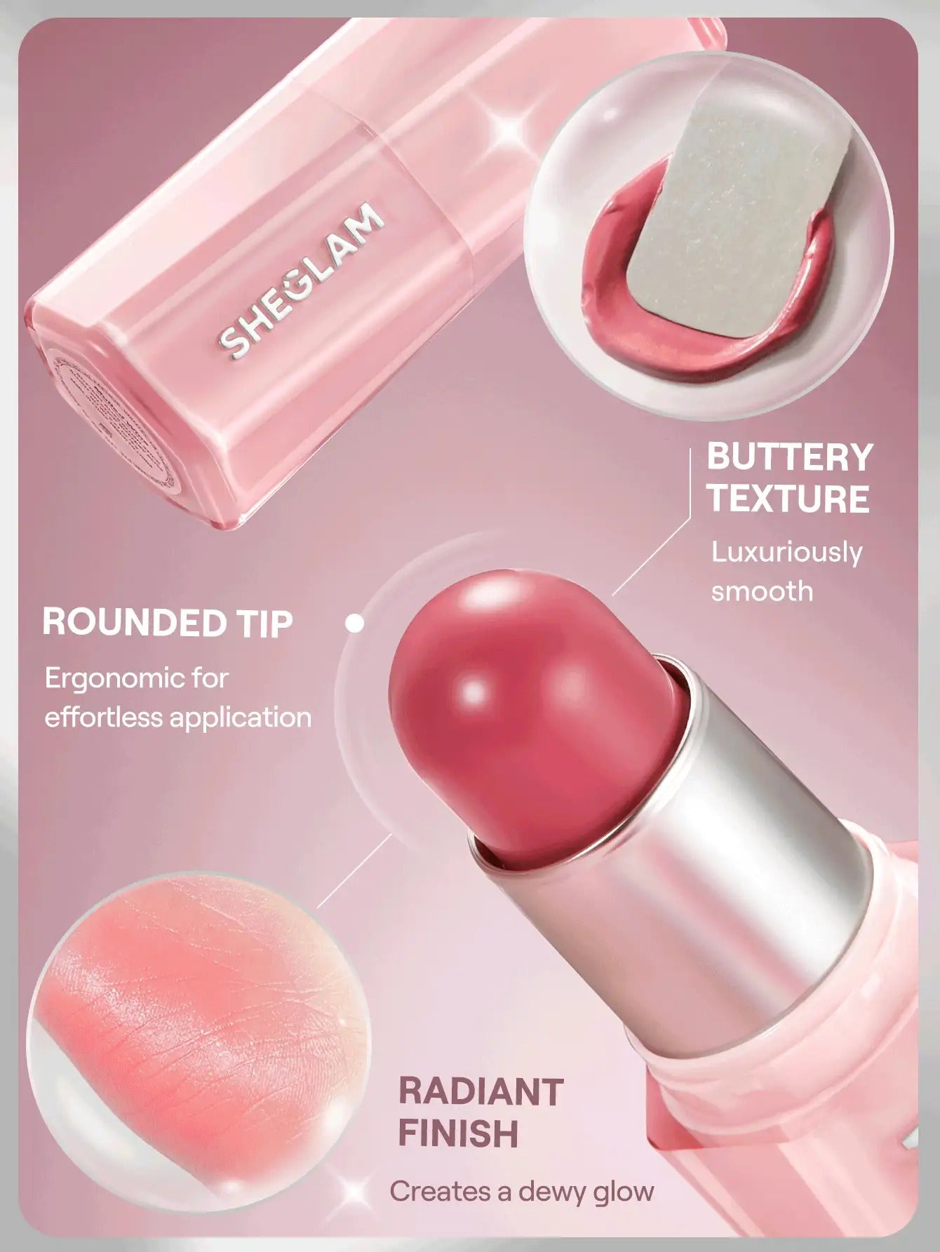 SHEGLAM Buttery Bliss Cherry Pick أحمر خدود عصا